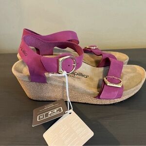Papillio by Birkenstock Soley Ring Buckle Wedge Sandal 8-8.5